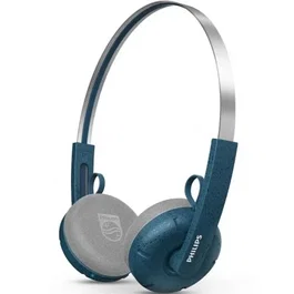 Philips TAH2000TL Auriculares Inalámbricos Diadema Bluetooth 5.4 con Micrófono, Batería 26h, Carga Rápida USB-C, Almohadillas Extra, App Philips Headphones, Color Azul